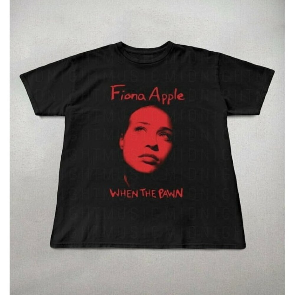 Fiona Apple When The Pawn T-Shirt Indie Pop Album Graphic Music Tee